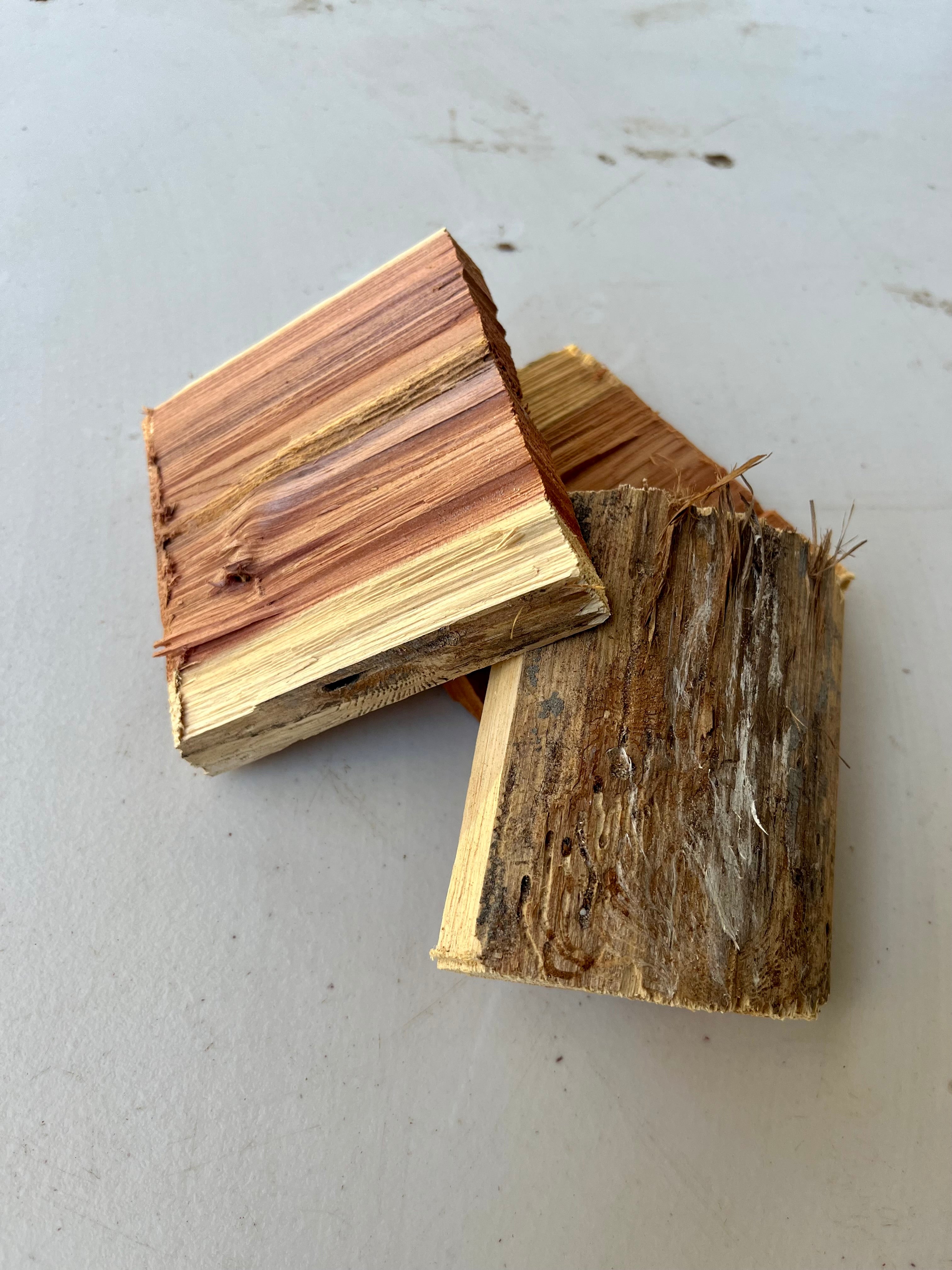 Small Natural Split Wood Pieces